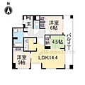 レスタージュ御池高瀬川3階27.0万円