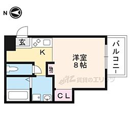 KOTONEYALOKA 1Kの間取図画像