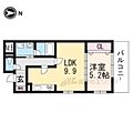 パインフィールド東野2階9.0万円