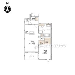 (仮称)桃山羽柴長吉東町へーベルメゾン 1LDKの間取図画像