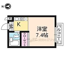 京都府京都市右京区西京極午塚町（賃貸マンション1R・3階・19.76㎡） その2