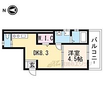 京都府京都市中京区西ノ京伯楽町（賃貸アパート1DK・2階・31.68㎡） その2