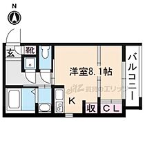 京都府京都市中京区西ノ京中御門西町（賃貸マンション1R・4階・23.40㎡） その2