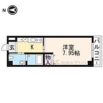 京都府京都市右京区西院太田町（賃貸マンション1K・1階・23.70㎡） その2