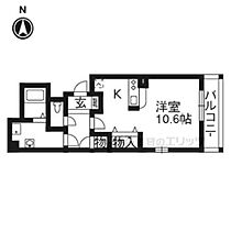 京都府京都市中京区西ノ京原町（賃貸マンション1K・2階・33.78㎡） その2