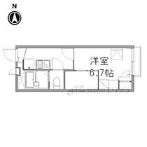 レオパレス蜂ヶ岡 106 ｜ 京都府京都市右京区太秦蜂岡町（賃貸アパート1K・1階・19.87㎡） その2