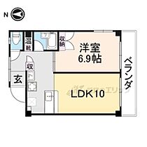 京都府京都市北区大北山原谷乾町（賃貸マンション1LDK・3階・42.68㎡） その2