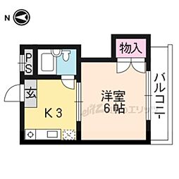 間取図画像 1K