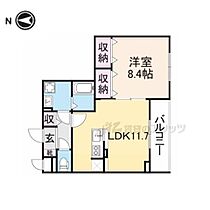 京都府京都市伏見区下鳥羽中三町（賃貸アパート1LDK・2階・48.82㎡） その2