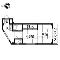 ブランシェ木下 303 ｜ 京都府京都市南区西九条院町（賃貸マンション2K・3階・26.54㎡） その2