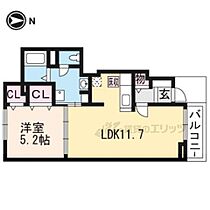 京都府京都市伏見区石田内里町（賃貸アパート1LDK・1階・40.44㎡） その2