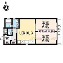 京都府京都市伏見区両替町４丁目（賃貸マンション2LDK・3階・48.88㎡） その2