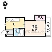 京都府京都市伏見区深草西浦町５丁目（賃貸マンション1K・2階・17.82㎡） その2