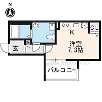 Ｌａｎｅ深草 101 ｜ 京都府京都市伏見区深草西浦町６丁目（賃貸アパート1R・1階・21.72㎡） その1