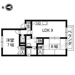 間取図画像 2DK
