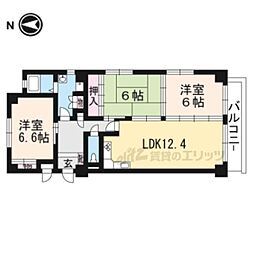 アーバンウイステリア 3LDKの間取図画像