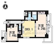 グラシオン西陣 303 ｜ 京都府京都市上京区大宮通今出川下ル薬師町（賃貸マンション2LDK・3階・56.83㎡） その2