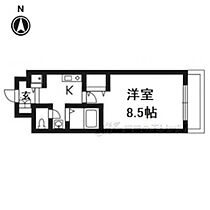 京都府京都市右京区西院西貝川町（賃貸マンション1K・2階・27.79㎡） その2