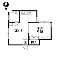 京都府京都市下京区梅小路高畑町（賃貸マンション1DK・3階・20.00㎡） その2