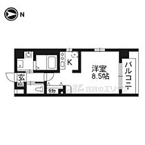 エイペックス京都東山三条  ｜ 京都府京都市東山区三条通大橋東入四丁目七軒町（賃貸マンション1K・3階・27.70㎡） その2