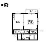 京都府京都市中京区壬生西土居ノ内町（賃貸アパート1DK・2階・30.54㎡） その2