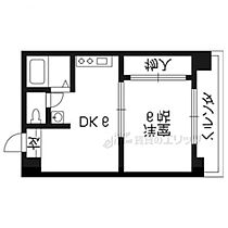 ハイツシェトワ 404 ｜ 京都府京都市右京区西京極葛野町（賃貸マンション1DK・4階・28.35㎡） その2