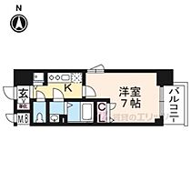 京都府京都市下京区梅小路高畑町（賃貸マンション1K・7階・23.20㎡） その2