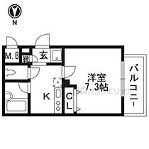 京都府京都市下京区高辻通烏丸東入ル因幡堂町（賃貸マンション1K・6階・22.67㎡） その2