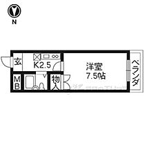 京都府京都市中京区衣棚通丸太町下ル玉植町（賃貸マンション1K・4階・18.30㎡） その2