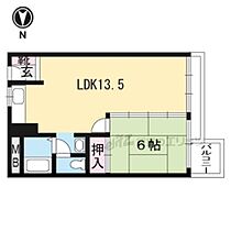 友禅ハイツ  ｜ 京都府京都市右京区西京極畔勝町（賃貸マンション1LDK・8階・39.96㎡） その2