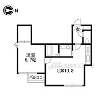 京都府京都市中京区聚楽廻南町（賃貸マンション1LDK・8階・40.57㎡） その1