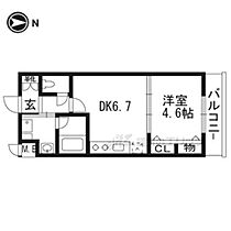 ベラジオ京都壬生WEST GATE  ｜ 京都府京都市中京区壬生西檜町（賃貸マンション1DK・1階・29.60㎡） その2