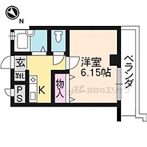 京都府京都市右京区西京極西池田町（賃貸マンション1K・7階・18.62㎡） その2