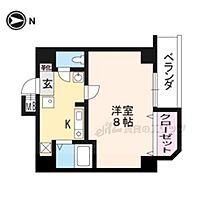 ｅ．ｚｅ．御所南 205 ｜ 京都府京都市中京区竹屋町通堺町西入和久屋町（賃貸マンション1K・2階・24.31㎡） その2