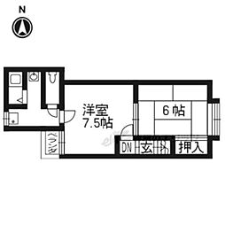 🉐敷金礼金0円！🉐花園木辻南町22-25貸家