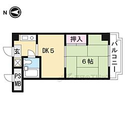間取図画像 1DK