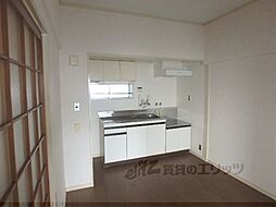 足立ハイツ太秦 403 4階2DKのリビング/ダイニング