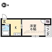 京都府京都市右京区山ノ内大町（賃貸マンション1K・2階・15.39㎡） その2