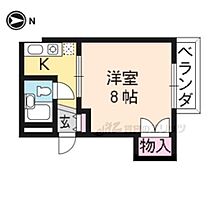 マンションシャローム 202 ｜ 京都府京都市北区大北山原谷乾町（賃貸マンション1K・2階・22.00㎡） その2