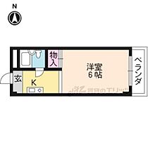 京都府京都市上京区笹屋町通千本東入笹屋町三丁目（賃貸マンション1K・4階・17.10㎡） その2