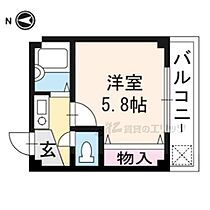 グレース桃園 305 ｜ 京都府京都市上京区五辻通大宮東入東石屋町（賃貸マンション1K・3階・17.42㎡） その2