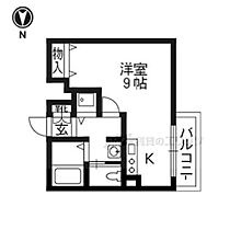 ＣＡＳＡ　ＧＲＡＮ洛西 418 ｜ 京都府京都市右京区西院西貝川町（賃貸マンション1R・4階・27.50㎡） その1