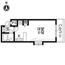 京都府京都市上京区上立売通千本東入上ル桐ノ木町（賃貸マンション1R・3階・18.82㎡） その2