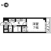 京都府京都市北区小山南上総町（賃貸マンション1K・2階・23.00㎡） その2