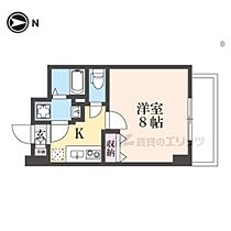 京都府京都市上京区浮田町（賃貸マンション1K・1階・25.81㎡） その2