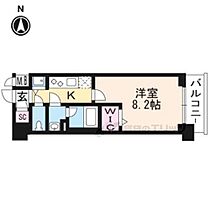 京都府京都市右京区西院安塚町（賃貸マンション1K・5階・26.70㎡） その2