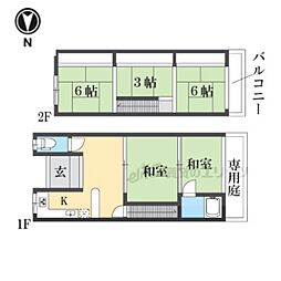 宇多野御池町35-15貸家