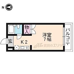 間取図画像 1K