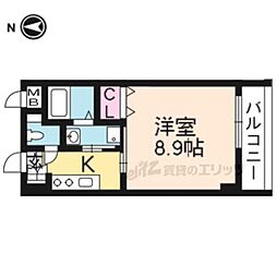 京都市営烏丸線 北大路駅 徒歩15分の賃貸マンション