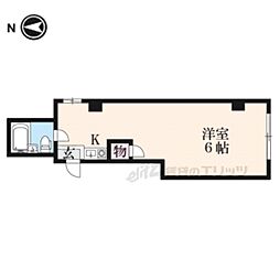 JOYGION 1Kの間取図画像